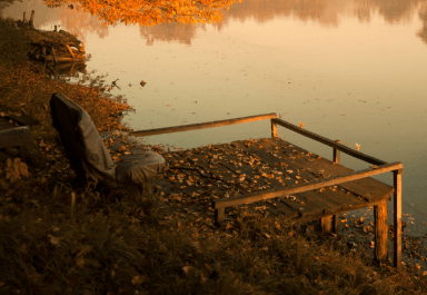 small pond dock idea