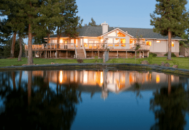 Backyard large pond idea