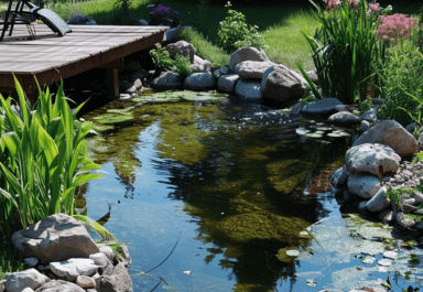 Koi pond