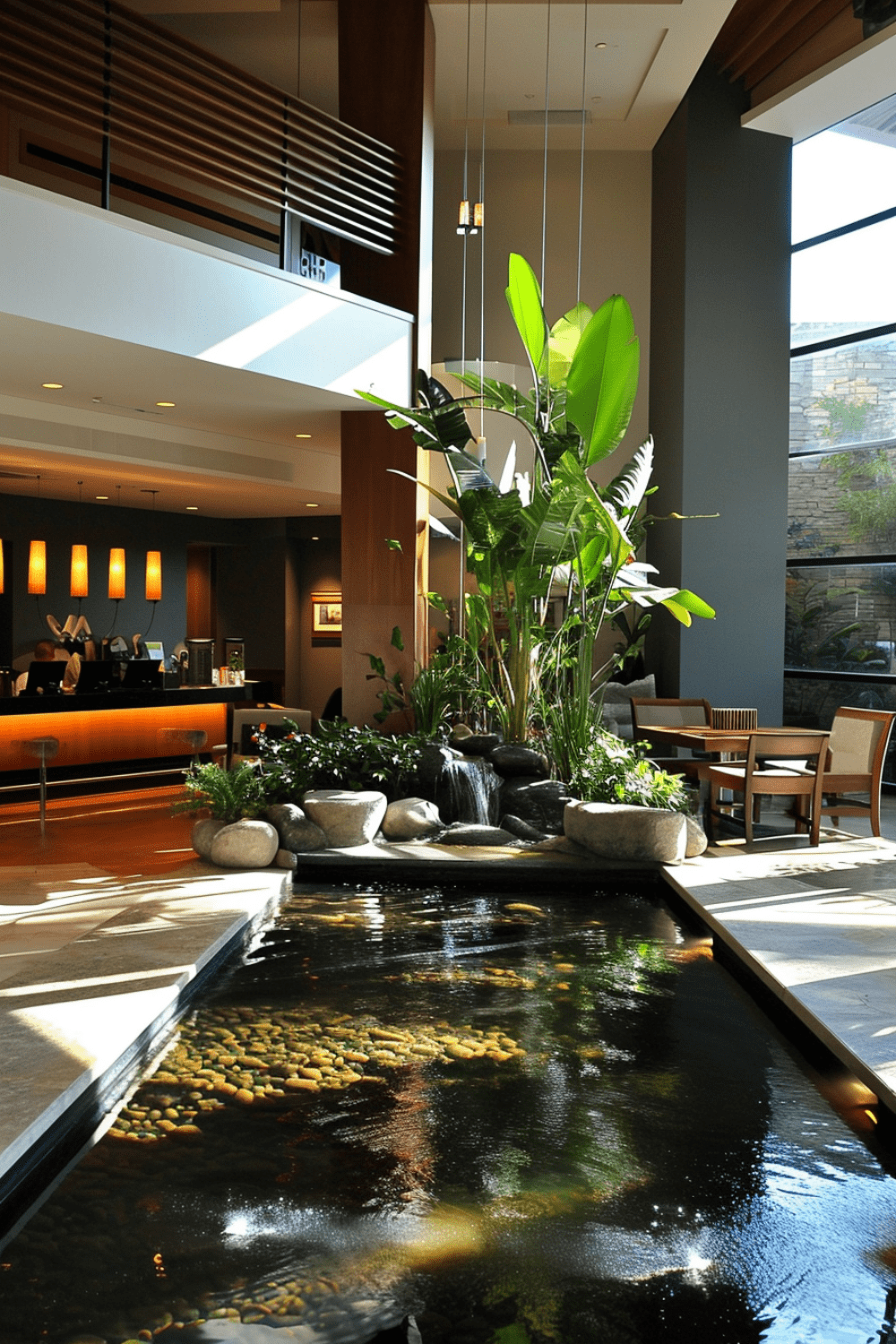 Indoor pond idea 14