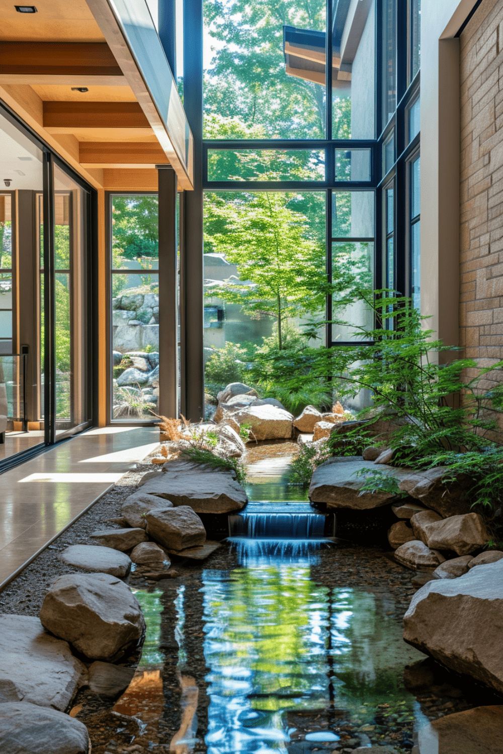 Indoor pond idea 9