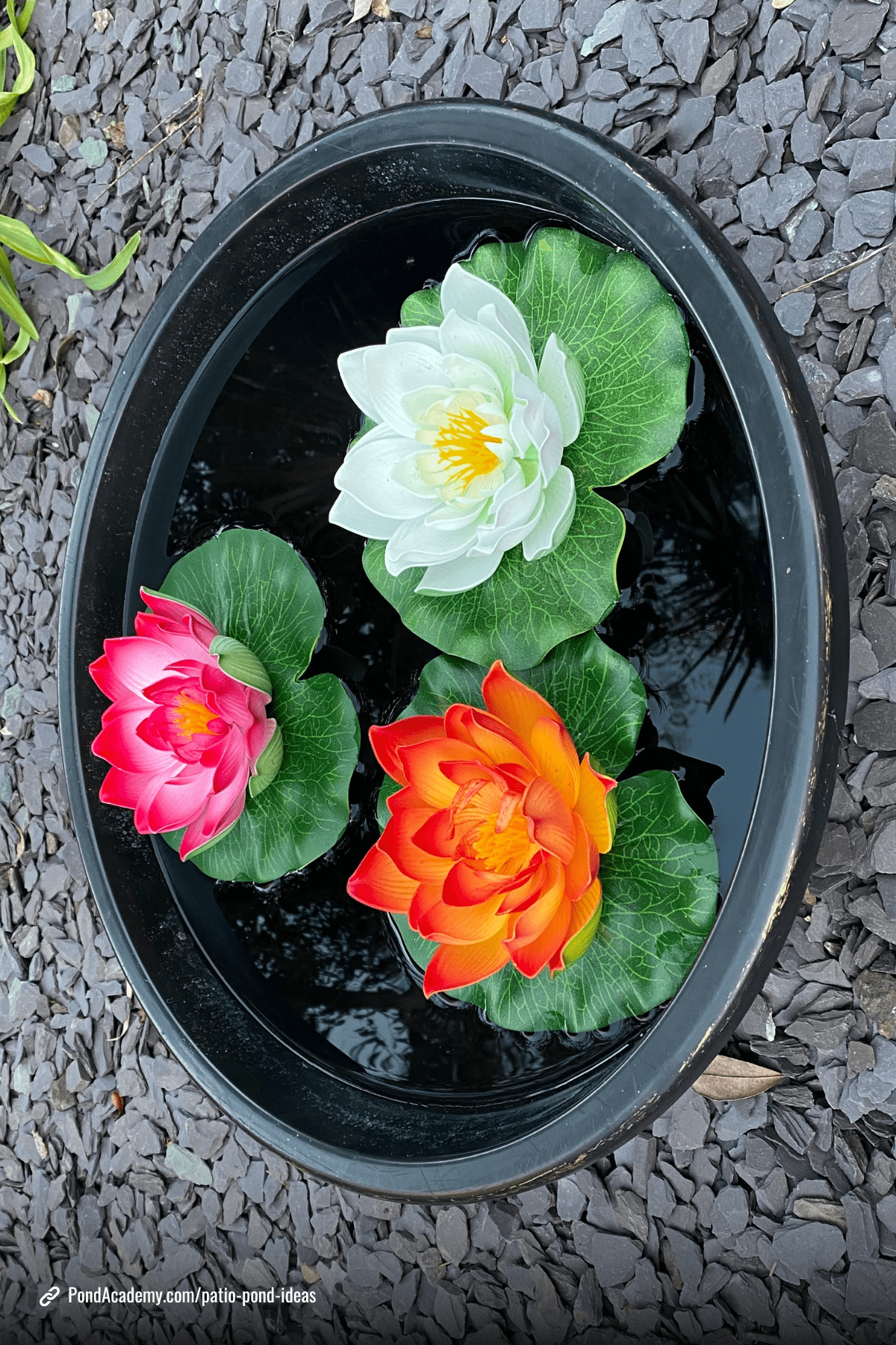 Patio pond idea 14