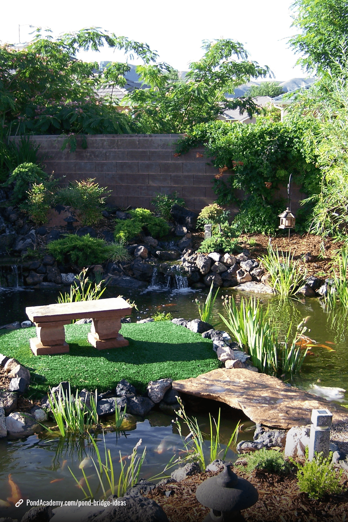 Pond bridge idea 2