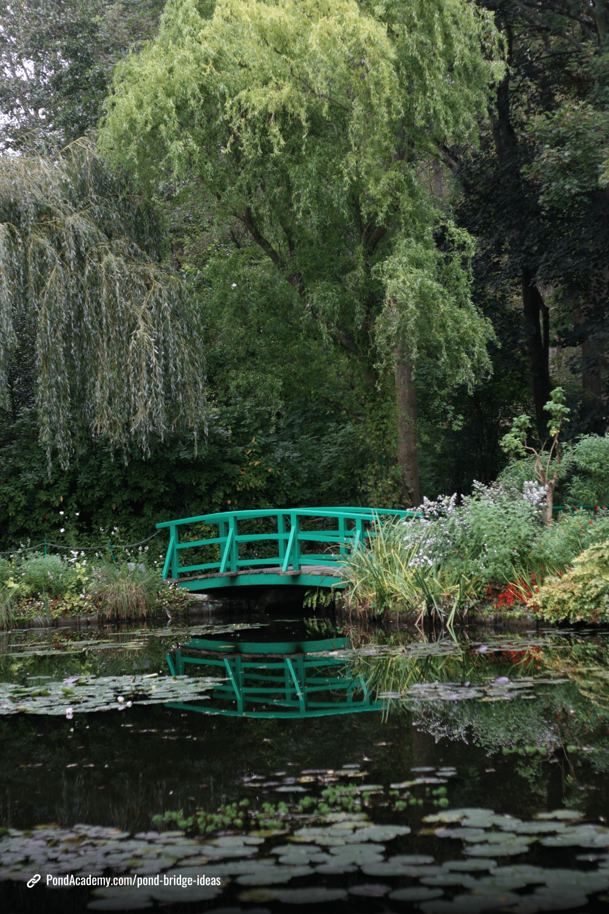 Pond bridge idea 21