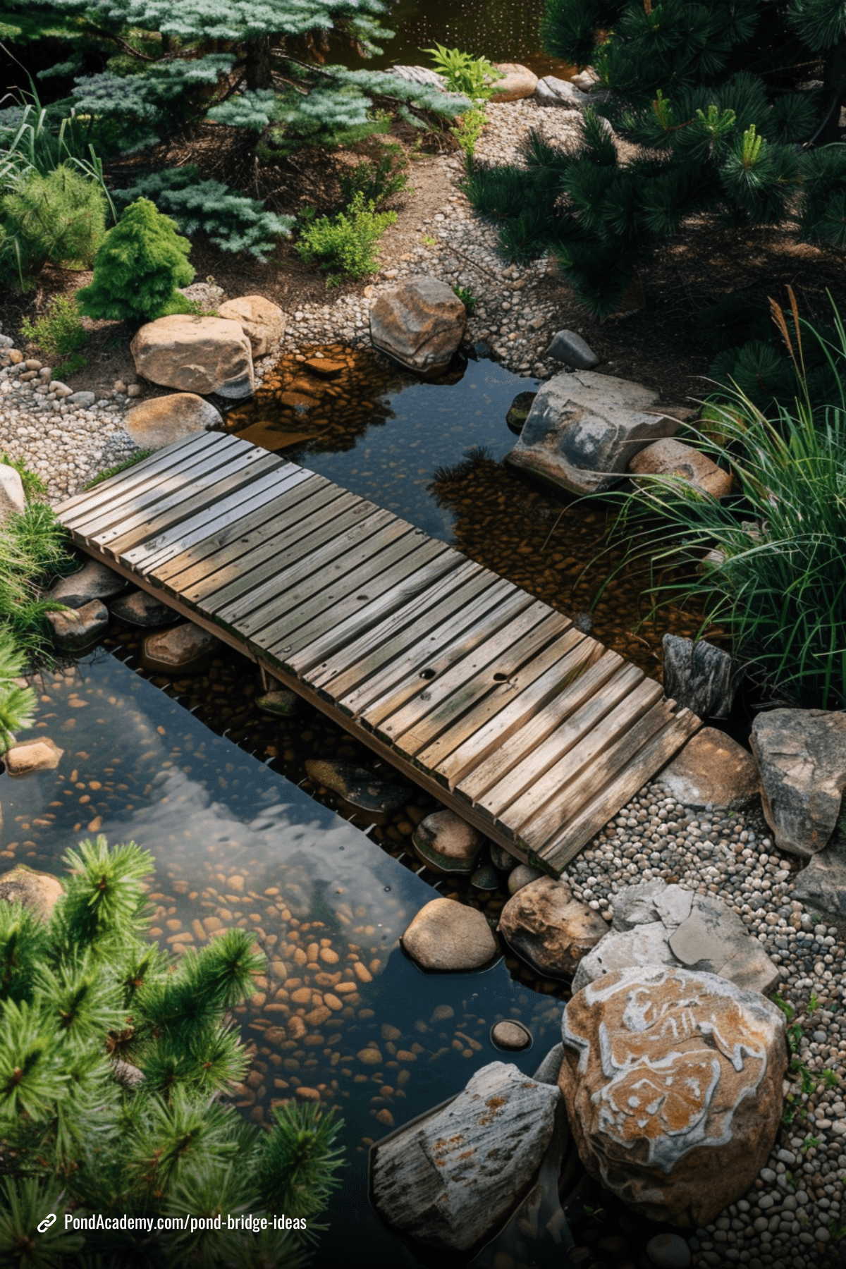 Pond bridge idea 5