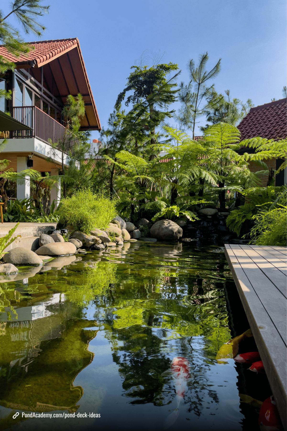 Pond deck idea 1