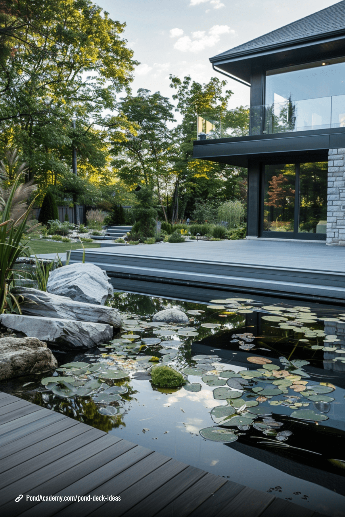 Pond deck idea 10