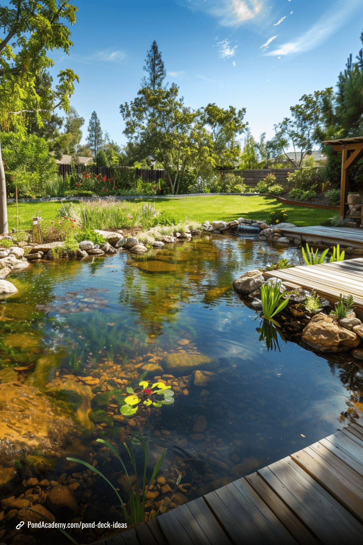 Pond deck idea 2