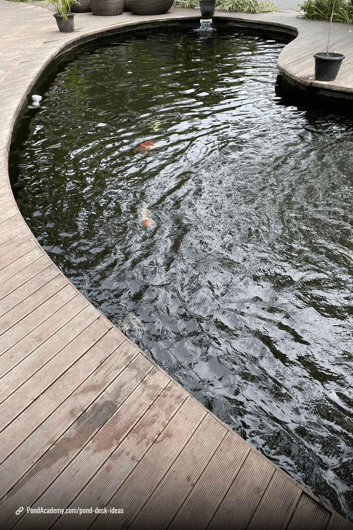 Pond deck idea 7