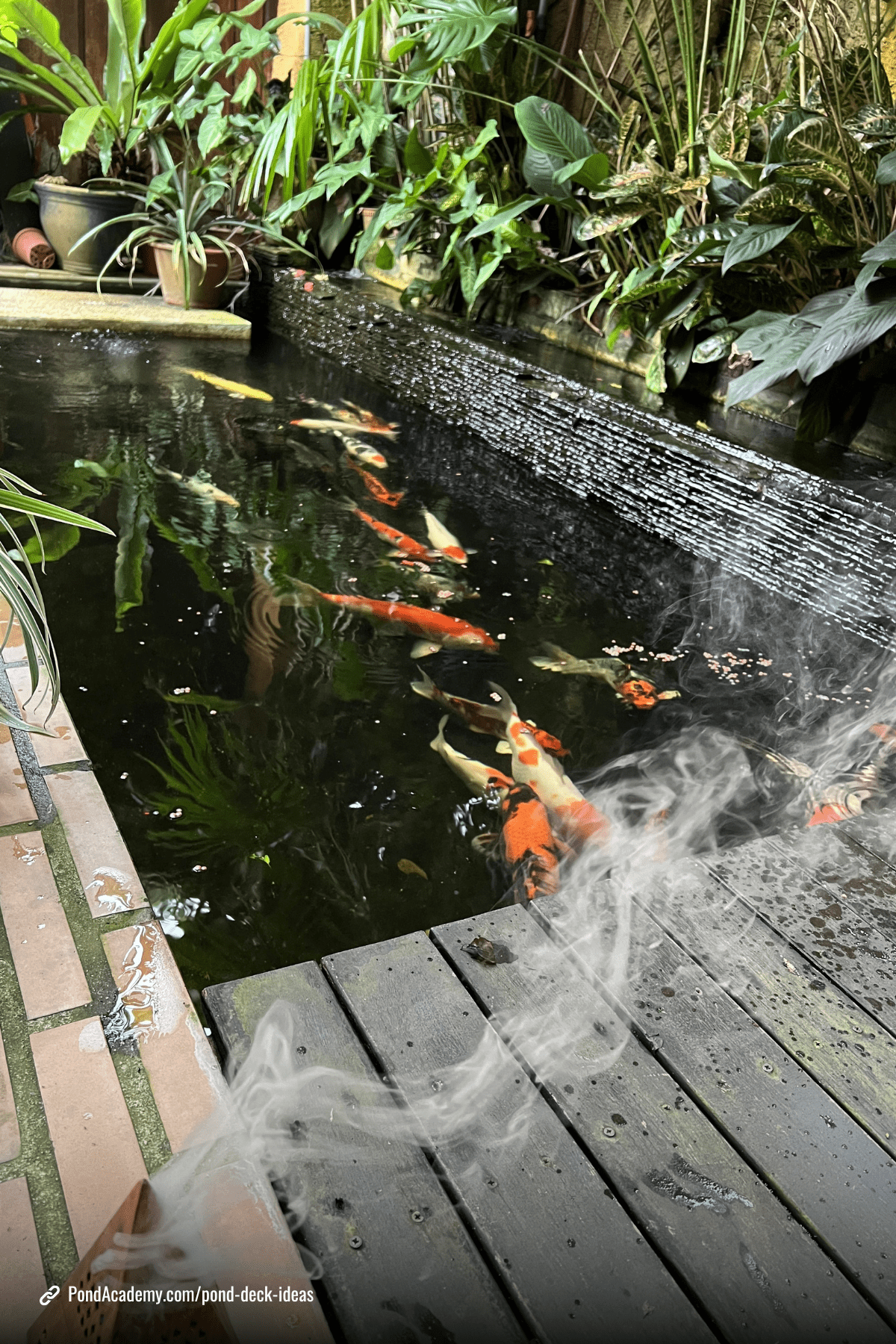 Pond deck idea 8