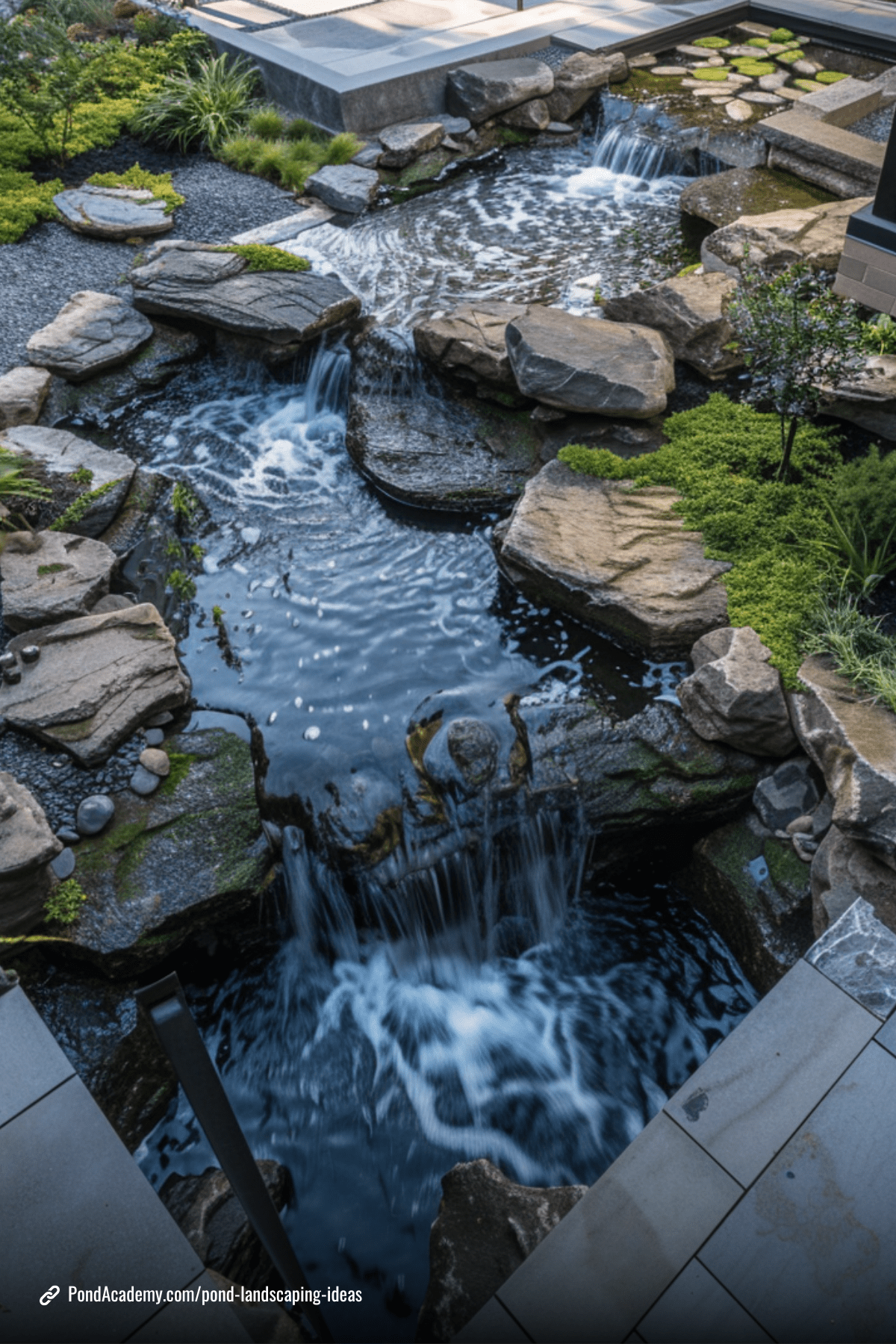 Pond landscaping idea 11