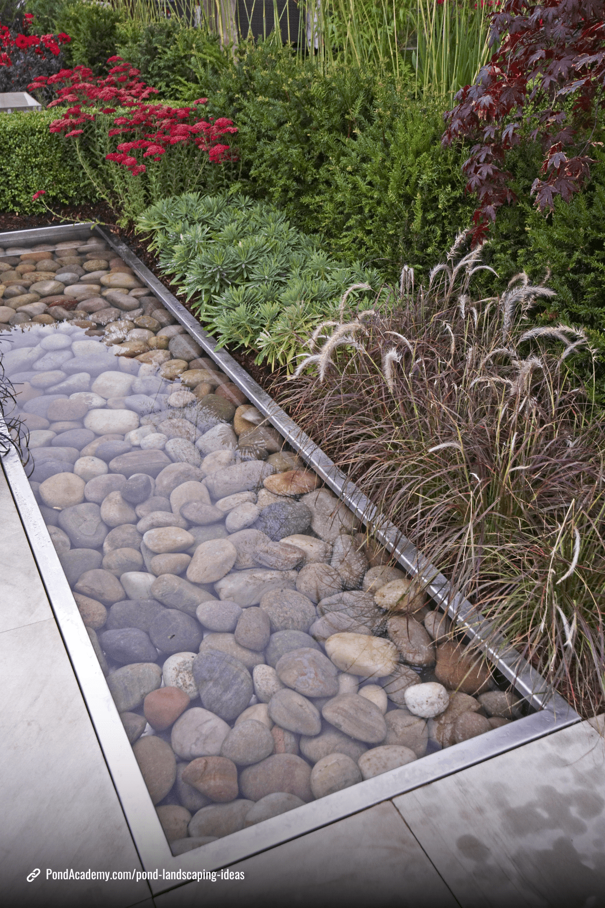 Pond landscaping idea 12