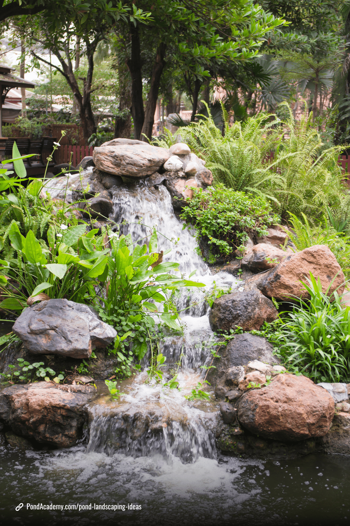 Pond landscaping idea 13