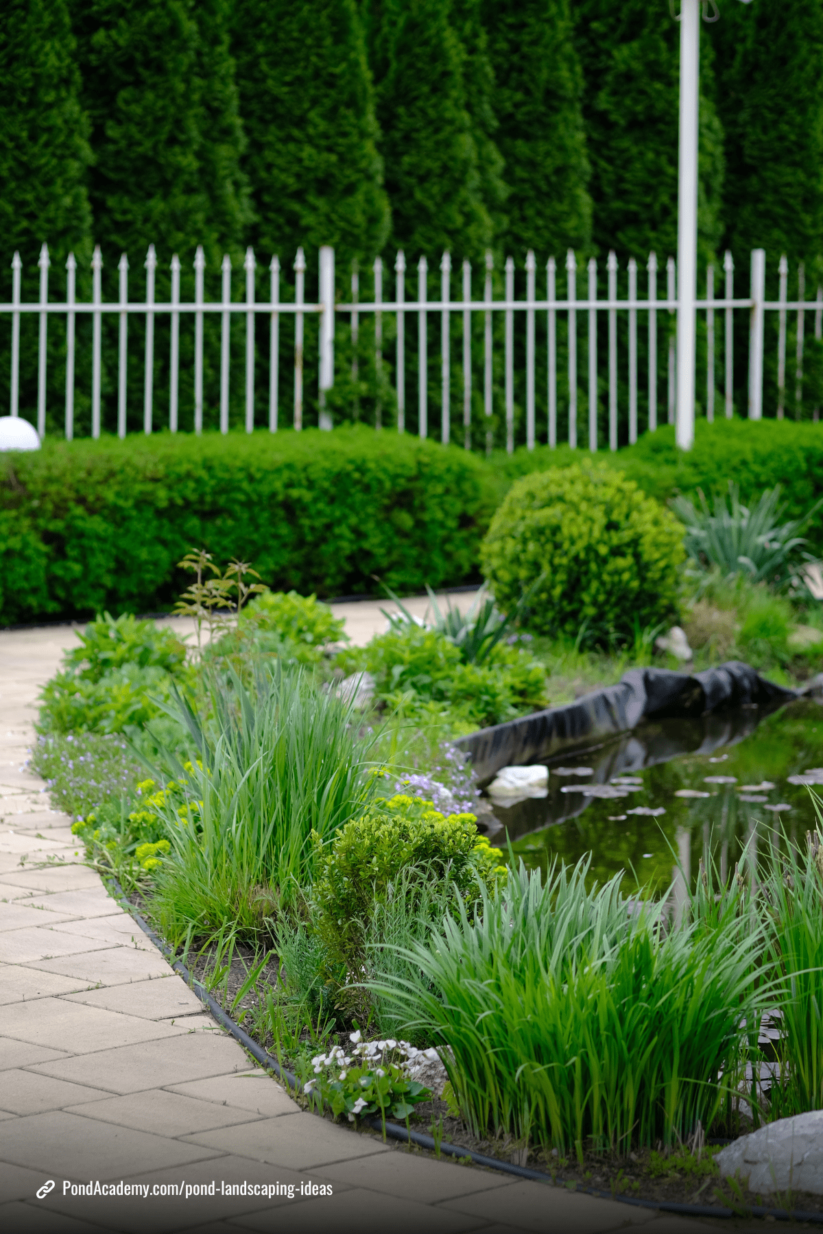 Pond landscaping idea 19