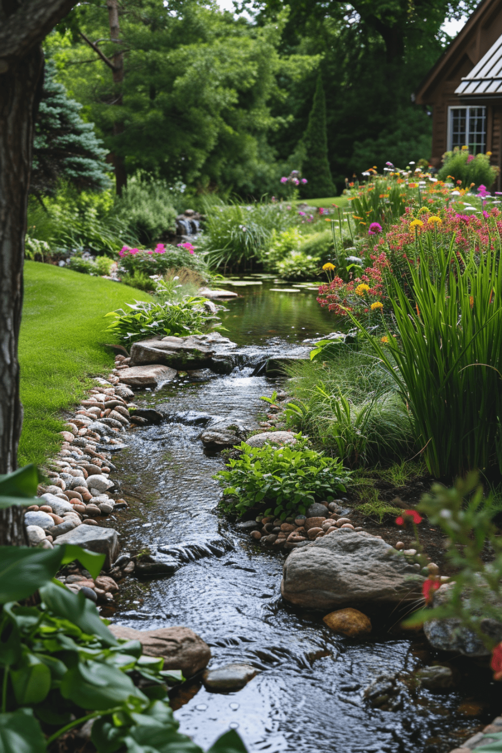 Backyard stream inspiration 2