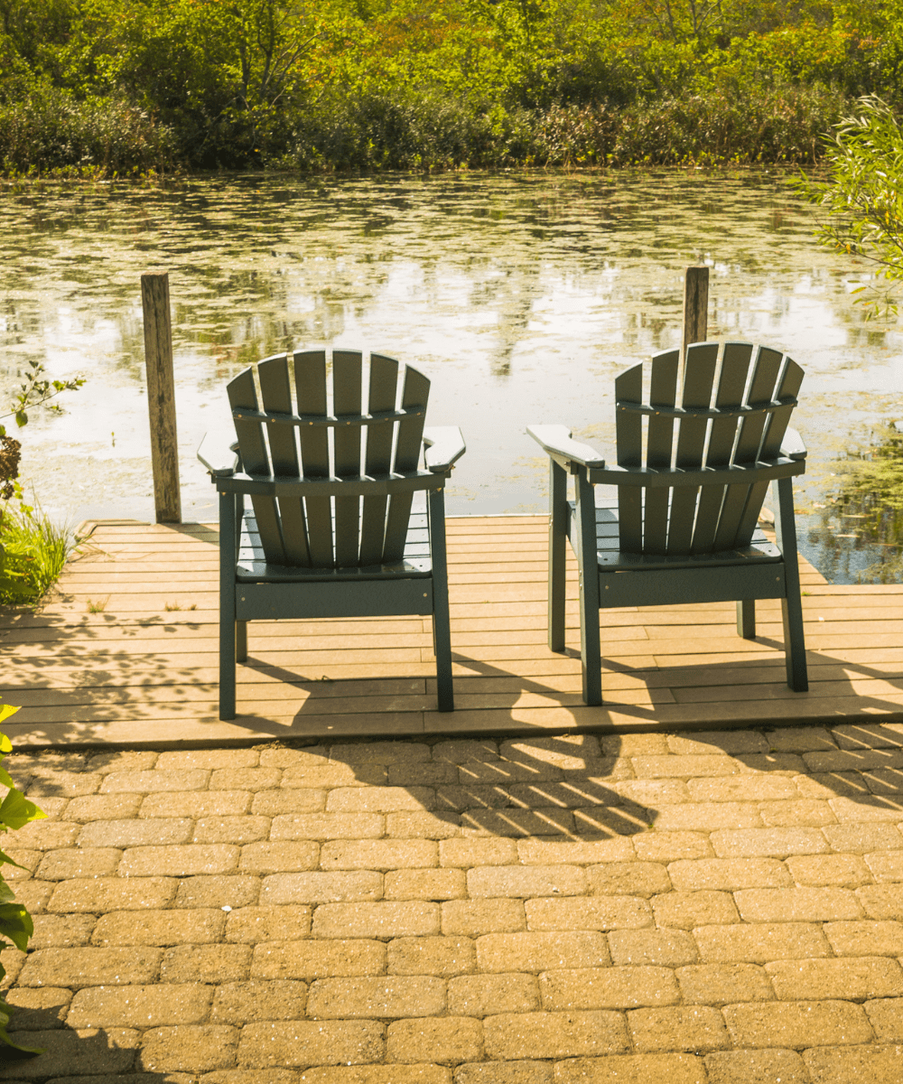 Pond dock idea 20